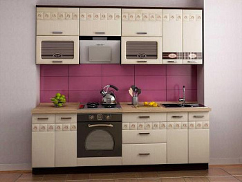  Кухонный гарнитур Аврора 11 (ширина 240 см)