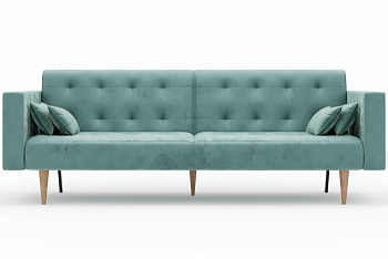 Нейт Диван трёхместный (Зелёный, ткань PHUKET 1031)