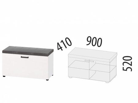 Банкетка Денвер 401.05