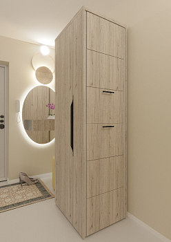 Шкаф для одежды СКАЙ 500С Соната / Соната