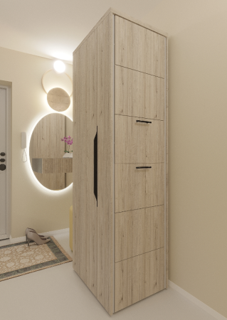 Шкаф для одежды СКАЙ 500С Соната / Соната