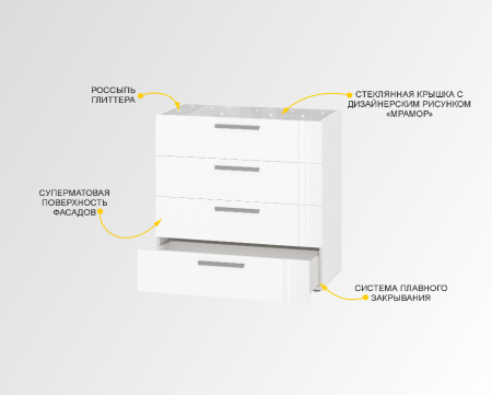 901.18 Комод Николь 
