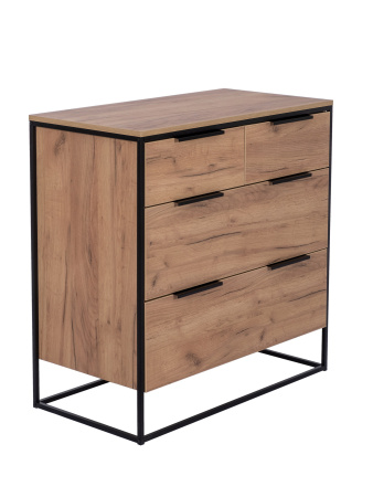 Норд Комод 890 с 4 ящиками (Дуб Золотой)