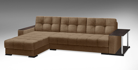 Диван-кровать угловой Николетти Люкс с приставкой