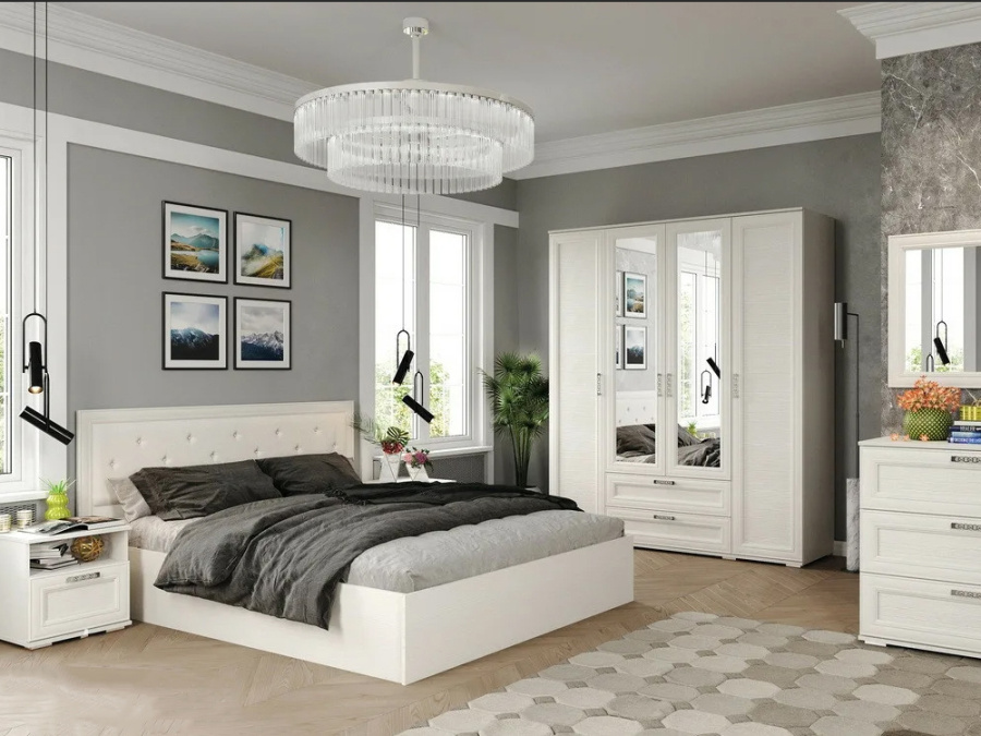 Коллекция Спальня Корвет Люкс Бодега