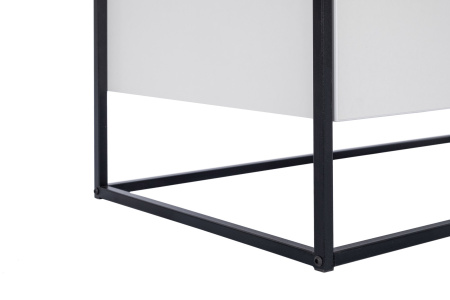 Норд Комод 890 с 4 ящиками (Белый/Статуарио)