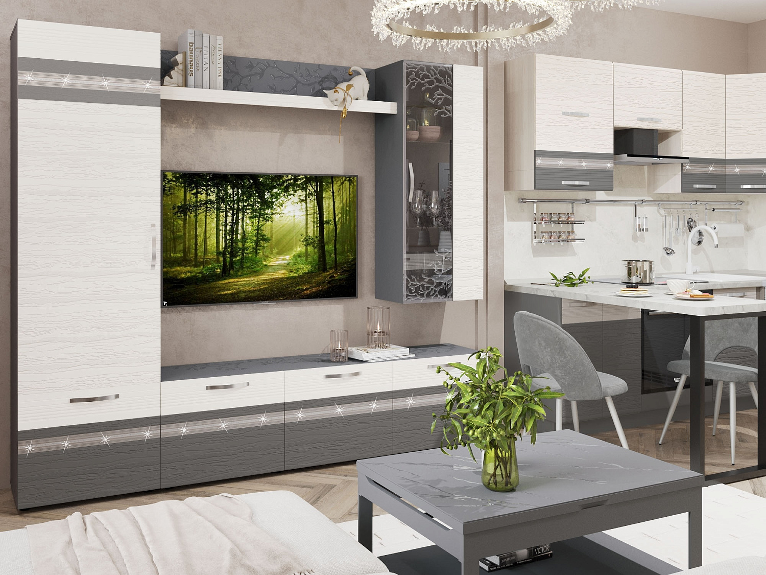 Создайте гармонию в квартире с коллекцией «Графит»! 