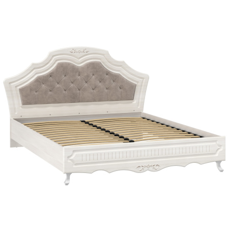 Кровать 06.121 Кантри (1600)(патина)Н с ортопедическим осн.