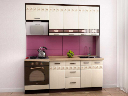 Кухонный гарнитур Аврора 7 (ширина 200 см)