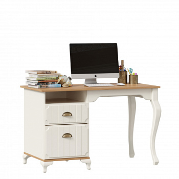 Вилладжио Стол письменный (Алебастр/Дуб золотой)