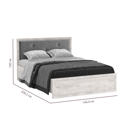 Кровать 32.25-01 Сохо (1400) с подъемным мех.