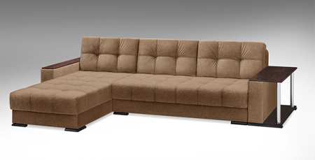 Диван-кровать угловой Николетти Люкс с приставкой