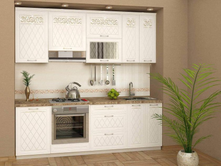  Кухонный гарнитур Тиффани 8 (ширина 230 см)