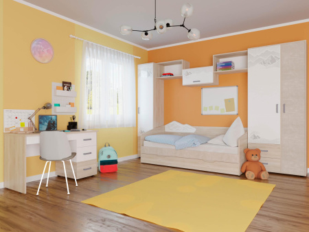  Набор подростковой мебели Эверест 19