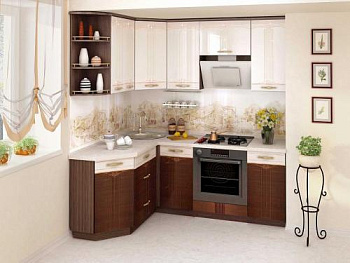  Кухонный гарнитур угловой Рио 15 (ширина 150х200 см)