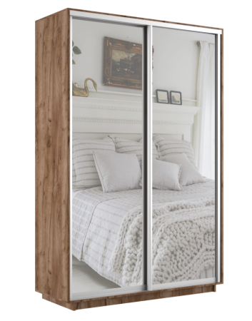 Шкаф-купе Экспресс 2-х дверный (Зеркало)