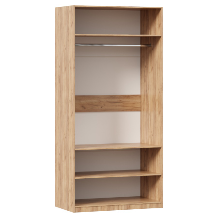 Норд Шкаф двухстворчатый (Дуб Золотой)