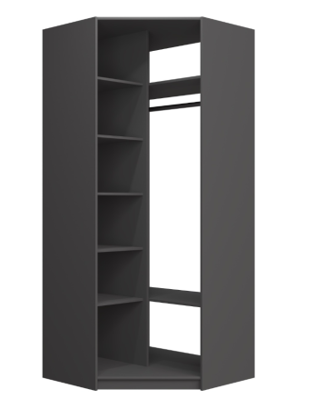 Угловые модули гардеробной Локер