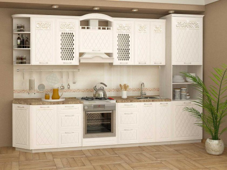  Кухонный гарнитур Тиффани 21 (ширина 330 см)