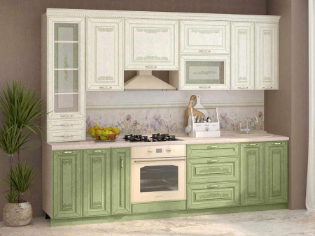  Кухонный гарнитур Оливия 30 (ширина 260 см)