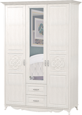 №2 Шкаф 3х (Версаль) №2 Шкаф 3х (Версаль)