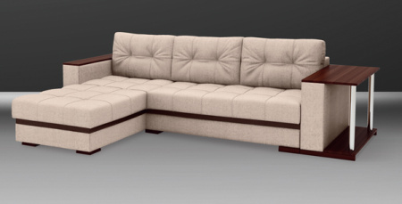 Диван-кровать угловой Серджио с приставкой