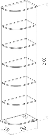 №9*Угол заверш.550