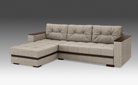 Диван-кровать угловой Серджио без приставки