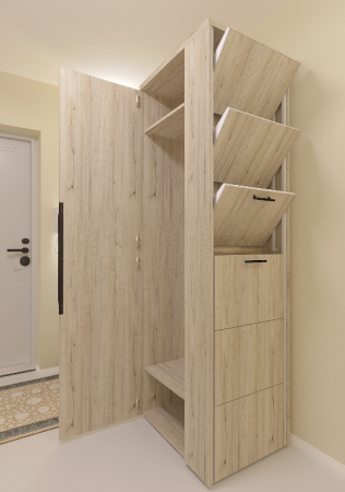 Шкаф для одежды СКАЙ 500С Соната / Соната