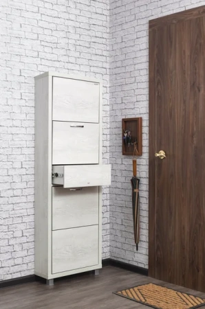 Обувница Люкс фасад ЛДСП Шкафы 4-х секционные Плюс