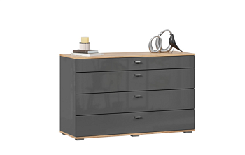 Фиджи Комод 1200 с 4 ящиками  Фиджи Комод 1200 с 4 ящиками