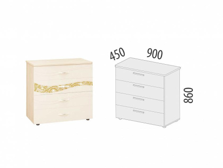 Комод соната 98.18