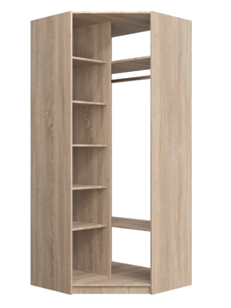 Угловые модули гардеробной Локер