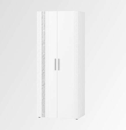 Шкаф для одежды с полками и штангой (лев/прав) Николь 901.43