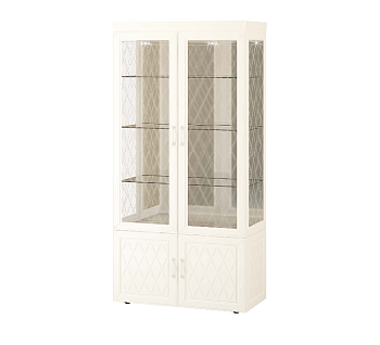 Шкаф-витрина (сервант) двухдверный  600.10 Шкаф-витрина (сервант) двухдверный  600.10