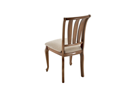 Классический стул из массива Кабриоль ЖС с жёсткой спинкой 