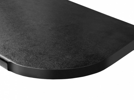 Столешница ПФР2 17.150 Черный (правая радиусная) 1500 мм