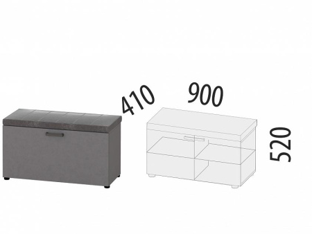 Банкетка Денвер 401.05