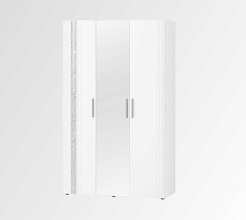 Шкаф трехдверный с зеркалом (лев/прав) Николь 901.12 Шкаф трехдверный с зеркалом (лев/прав) Николь 901.12