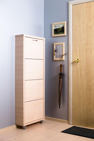 Обувница Люкс фасад ЛДСП Шкафы 4-х секционные Обувница Люкс фасад ЛДСП Шкафы 4-х секционные