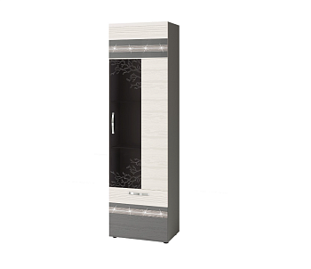 Шкаф-витрина большой (лев/прав) Графит 604.06