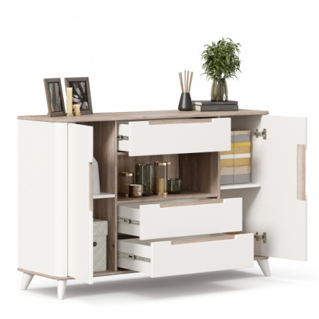 Стефания Тумба (Дуб Маувелла PR/Белый)