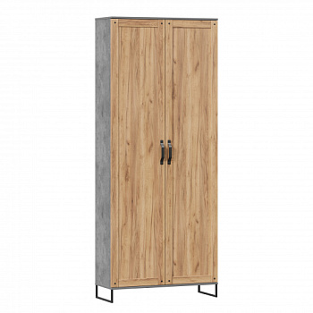 Сидней Шкаф двухстворчатый (Метрополитан Грей)