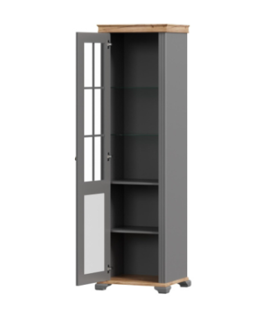 Амели Шкаф одностворчатый со стеклом левый 