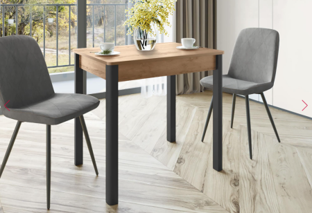 Обеденный стол Орфей 42.6 (03) Дуб Вотан-Черный