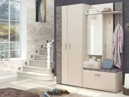 Набор мебели для прихожей Фреска 8 (ширина 180 см)