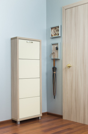 Обувница Люкс стекло капучино Шкафы 4-х секционные Обувница Люкс стекло капучино Шкафы 4-х секционные