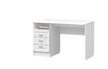 ФЛОРЕНЦИЯ Стол компьютерный рельеф пастель ФЛОРЕНЦИЯ Стол компьютерный рельеф пастель