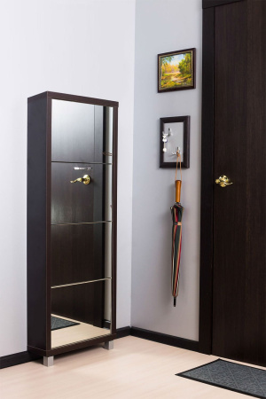 Обувница Люкс фасад зеркало Шкафы 4-х секционные