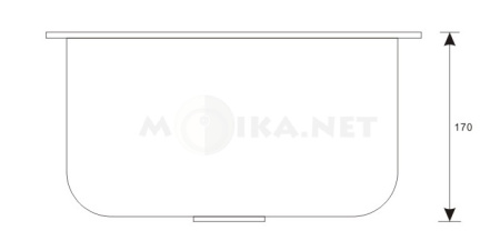 Мойка мрамор GRANFEST RONDO GF-R480